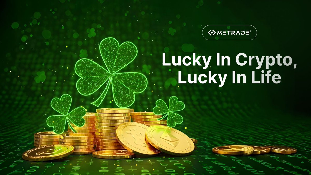 metradeapp's tweet photo. Who needs a lucky charm when you have data-driven trading? 🍀 With METRADE’s automation, smart trades aren’t about luck, they’re about strategy. Ready to turn the market into your jackpot? #TradeSmart #CryptoLuck #METRADE #StPatricksDay #Crypto #AutomatedTrading https://t.co/apDccpRCLy
