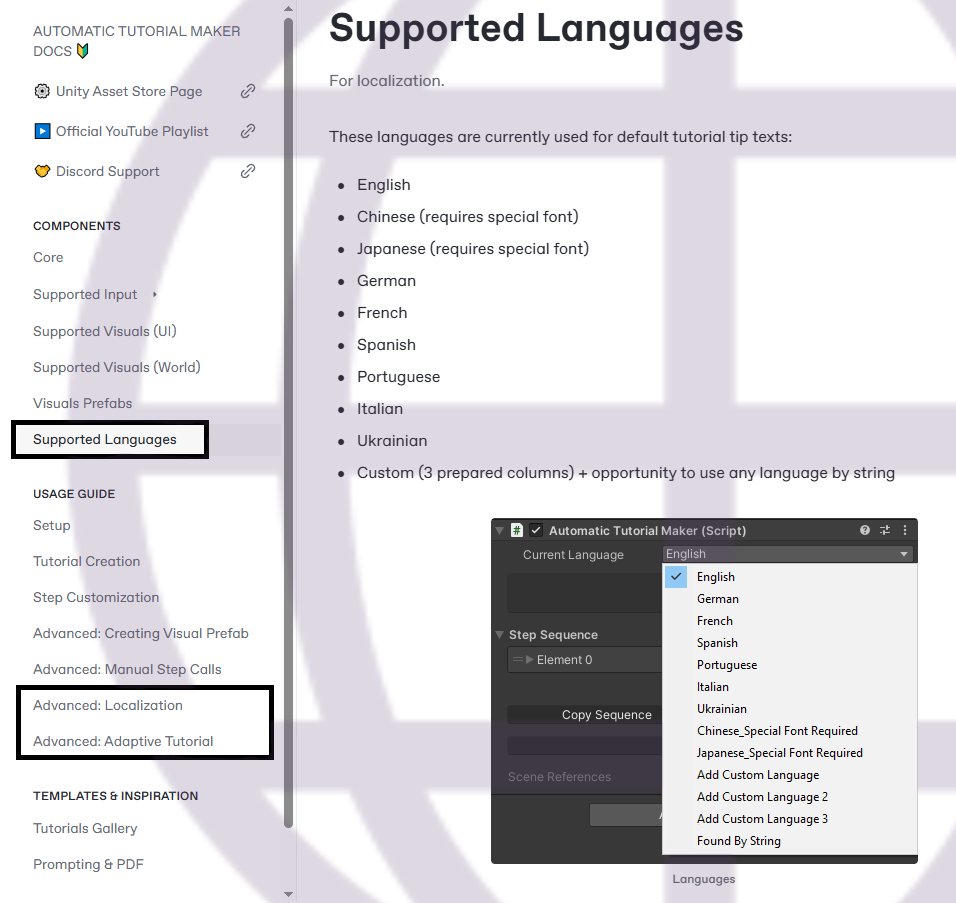 octanta_studio's tweet image. 【Update】Automatic Tutorial Maker
🇫🇷 Support multilingue incluant le français ajouté !
• Nouveau système de traitement de texte
• Traductions facilement modifiables via CSV
u3d.as/3tsL
#unityassets #gamedev #développementjeu