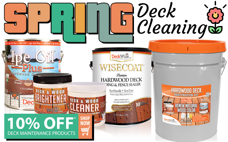 advantagelumber's tweet photo. Has winter left your #deck looking dirty, gray, and tired? Show it some love with 10% off restoration products! Bring your deck back to life in time for the summer deck season!
https://t.co/4N8ZVXuqEe
#deckmaintenance #decking #ipeoil #deckwise #sale #springcleaning #wooddecking https://t.co/hiA13NLuDo
