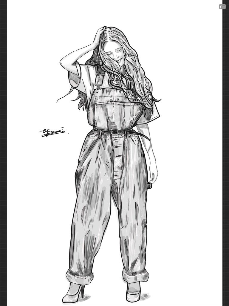 ayumi_s17's tweet photo. 腕の影の描き方が難しい。。
沢山描いて日々精進致します。
春の風の柔らかさを表現しました🪻
デニム感も🫣
いつも観て下さり本当に有難うございます!!感謝の気持ちで一杯です🙇♂️
#art #artwork #illustration #girl #music #白黒 #陰影 #日々努力 #日々感謝 #リュックと添い寝ごはん #longgoodbye https://t.co/L9dDuxd2Ci
