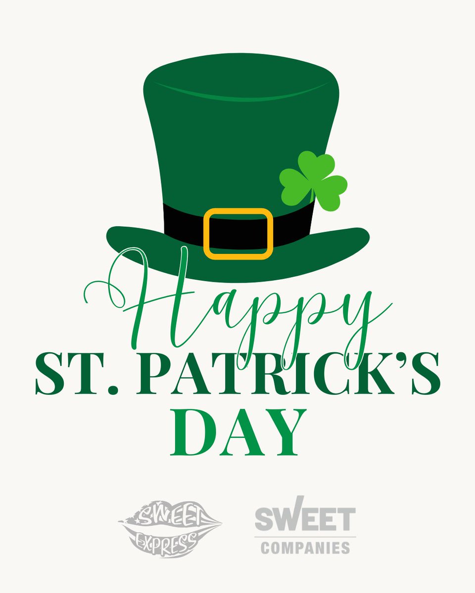 SweetExpressLLC's tweet image. "You gotta try your luck at least once a day, because you could be going around lucky all day and not even know it." — Jimmy Dean

Happy St. Patricks Day!

#stpatricksday  #StPaddysDay #LuckOfTheIrish #Shamrock #holiday #irish #potd #march #green