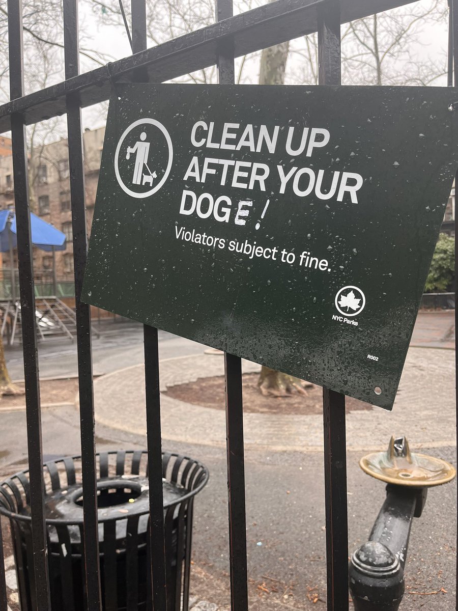 Don’t forget! #NYC #DOGE 💩