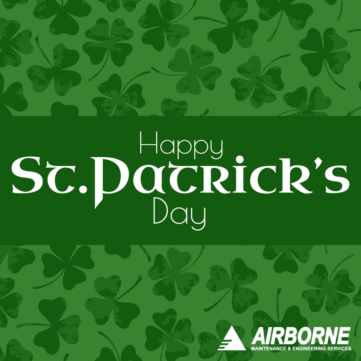 Happy St. Patrick's Day from Airborne Maintenance &amp; Engineering Services!

#stpatricksday