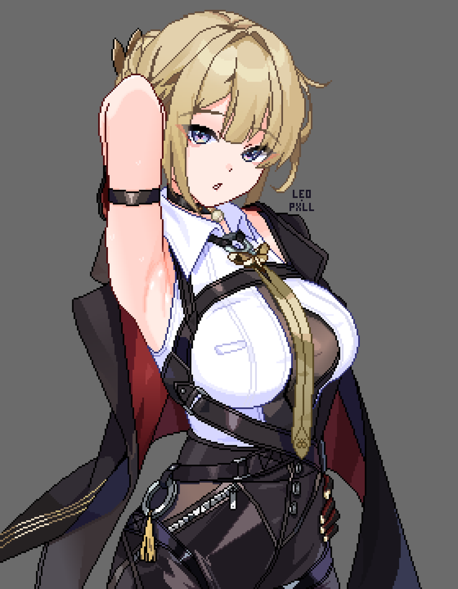 leo_pxll's tweet photo. Thank you for 100 reviews on Vgen!
and now ART RAFFLE GIVEAWAY!!

the prize pixel art illustration full body + background (can be NSFW)

To enter:
- follow, retweet and like this post
- reply with your OC (optional)

Ends 7nd April! good luck everyone! thanks for all the support! https://t.co/pjCI3lI7un