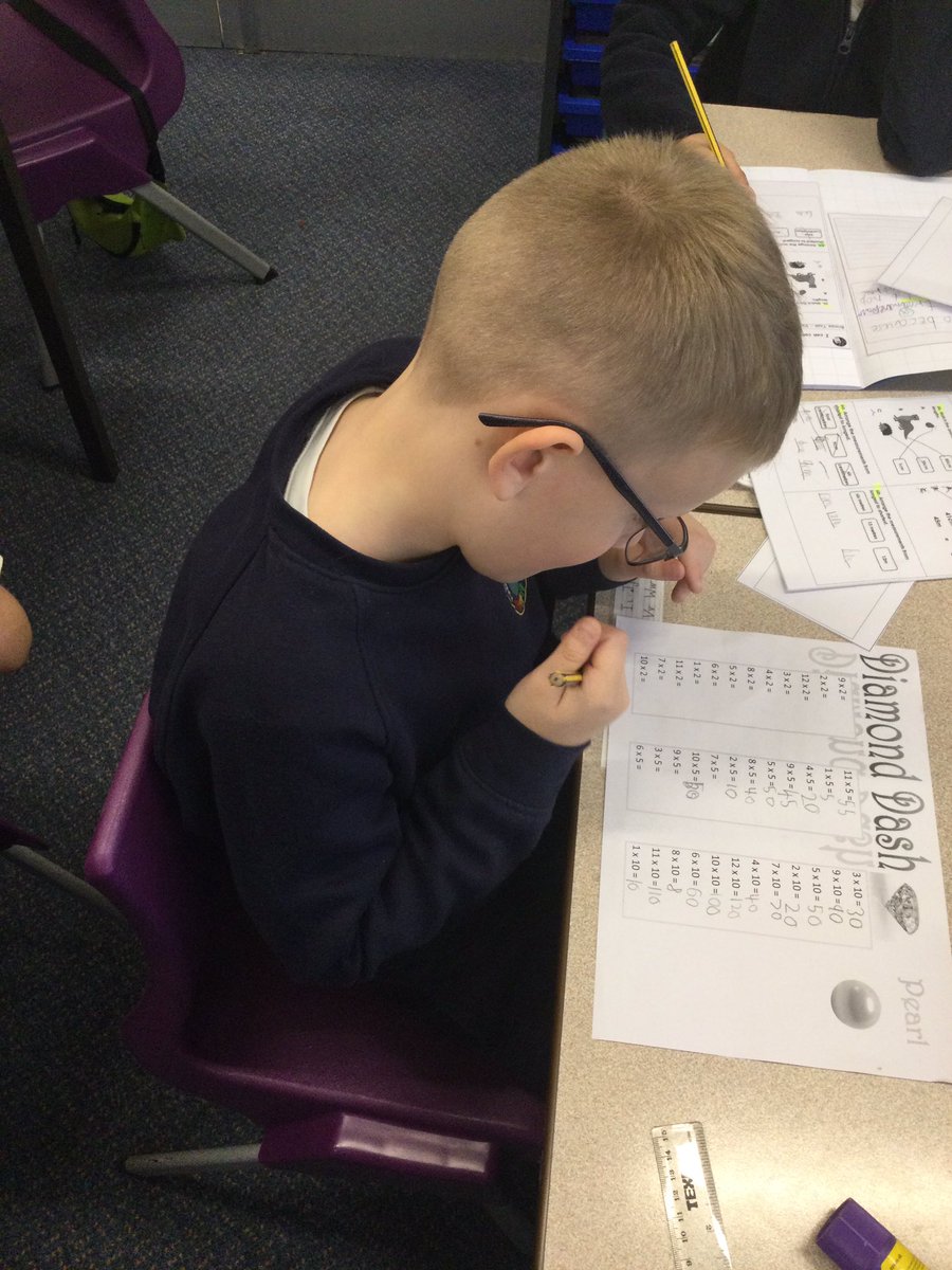 PindersPrimary's tweet photo. When children have completed work in Year 2 they then go and grab and extension activity. Here are a few children working through their chosen activity today #ppmaths https://t.co/agnSBqO1OJ