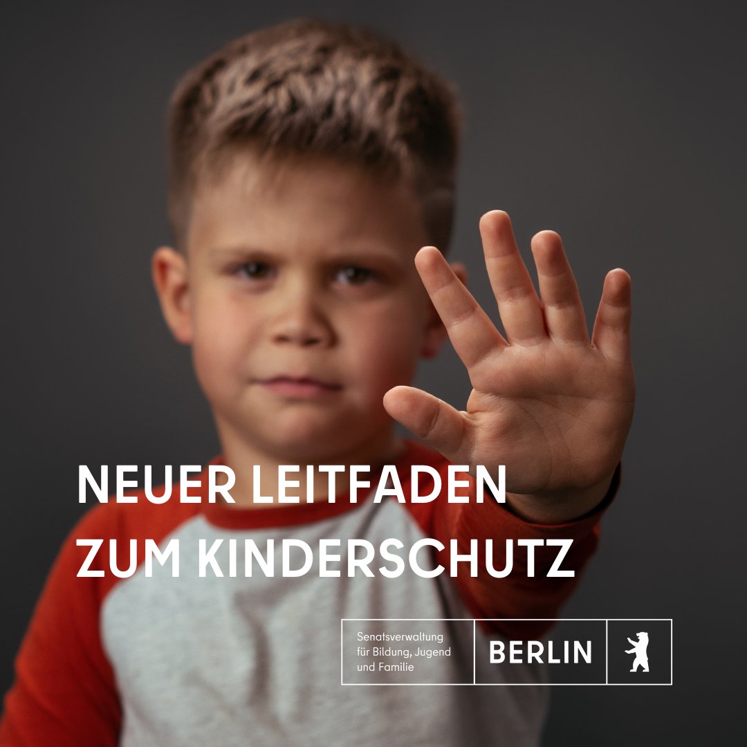 #Berlin nimmt bundesweit eine Vorreiterrolle im #Kinderschutz ein: Als erstes Bundesland haben wir einen spezifischen Leitfaden zum Verfahren im Kinderschutz bei Handel mit und Ausbeutung von Minderjährigen entwickelt. Der Leitfaden zum Download👉 berlin.de/sen/jugend/fam… 1/2