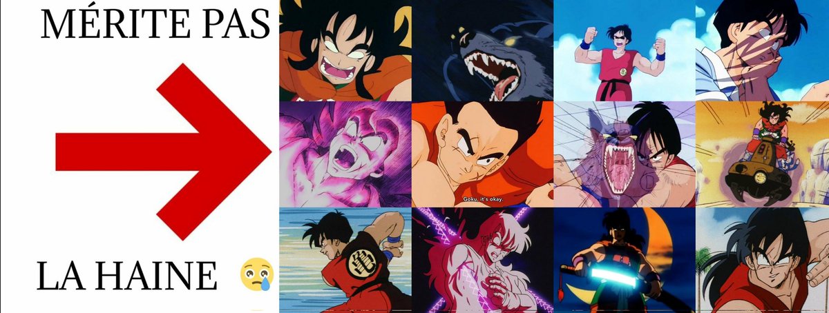 DB_Passion's tweet photo. Je mets souvent Krilin et Tenshinhan devant Yamcha mais je crois pourtant que je préfère Yamcha, peut-être crains-je le jugement car on a fait de Yamcha des moqueries et de l'irrespect, du vrai harcèlement de réseaux et bien + : irl quand il se fait huer en salles sur grand écran https://t.co/JsSltRFQ9z