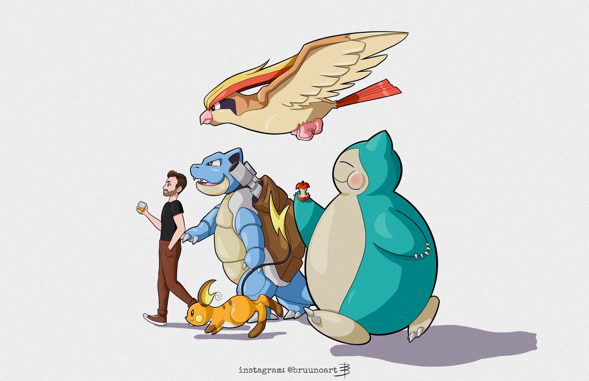 bruunoart's tweet photo. Snorlax has just joined the crew!

#Pokemon #pokemonfanart https://t.co/COPvvPaLlH
