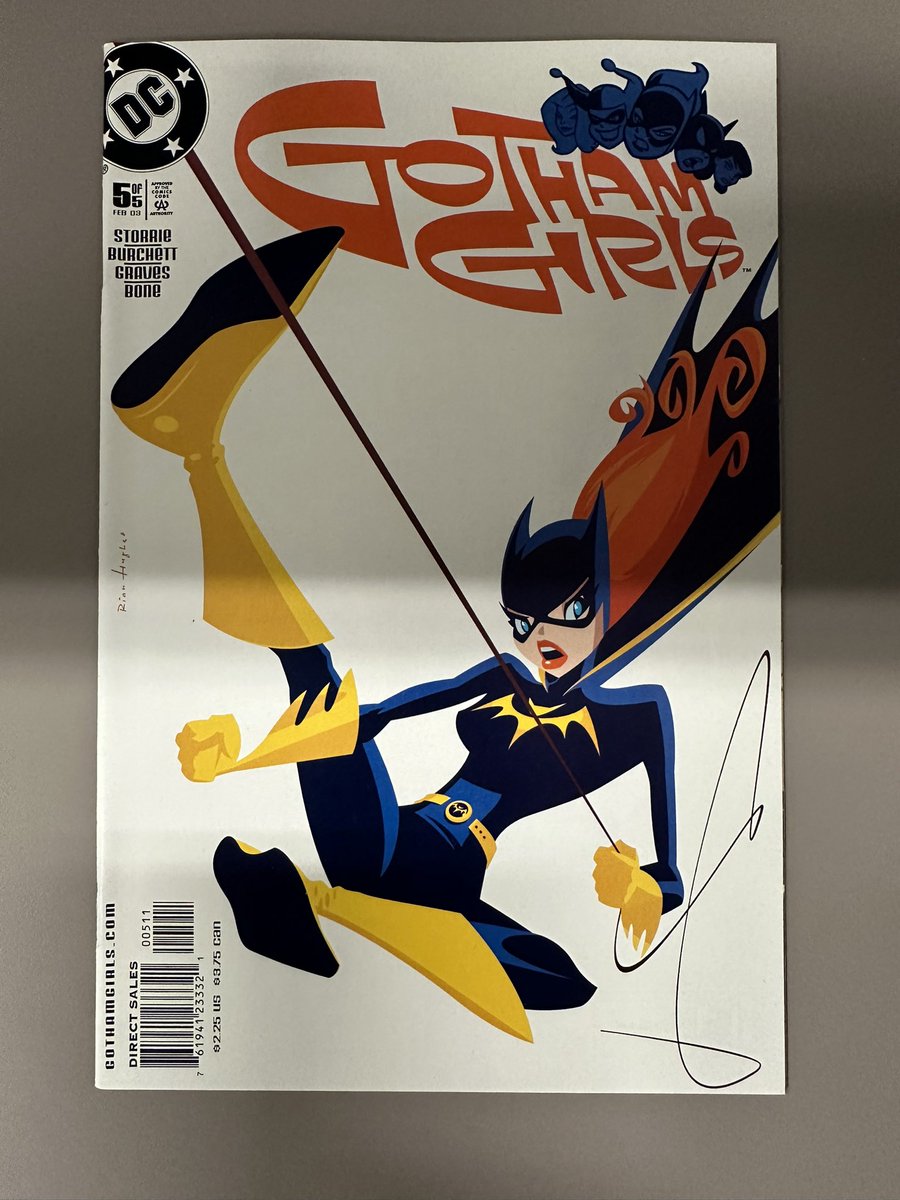 JosephFGargiulo's tweet photo. #CurrentlyReading “#GothamGirls” Volume 1 Numbers 1-5 (October 2002-February 2003).
#DC #DCComics #Comics #ComicBooks #BackIssues #Miniseries #LimitedSeries #PaulDStorrie #JenniferGraves #JBone #Catwoman #PoisonIvy #HarleyQuinn #ReneeMontoya #Batgirl https://t.co/Yr3tCLoIJn