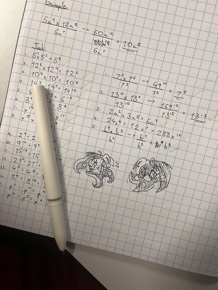 Sweaty Math Answer …do people care about doodles on this app… I made these in school hi ...