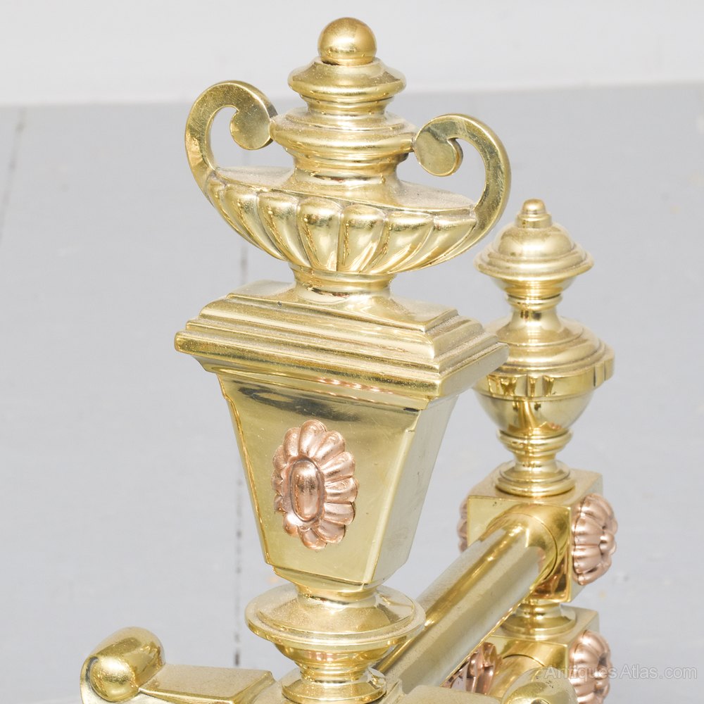 antiques_atlas's tweet photo. For SALE on Antiques Atlas we have
160 items of
Antique Fire Dogs https://t.co/5Xar3BYv37 
Including 
Brass &amp; Copper Fire-Dogs id code as178a5026 From Georgian Antiques @GeorgianAntique  
#firedogs #antiquefiredogs #antiquefireaccessories
  #antique #antiques https://t.co/7q4vNYUWkk
