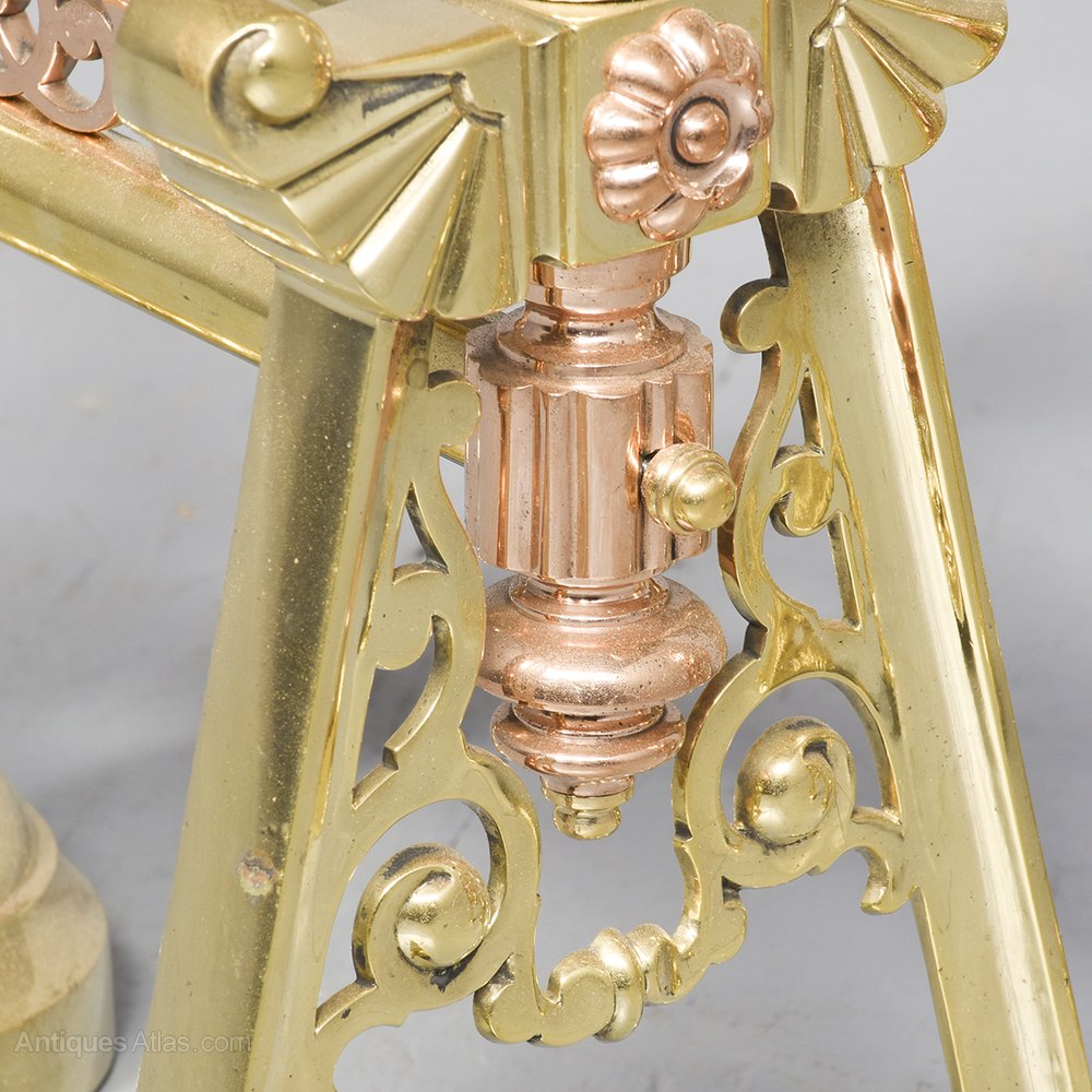 antiques_atlas's tweet photo. For SALE on Antiques Atlas we have
160 items of
Antique Fire Dogs https://t.co/5Xar3BYv37 
Including 
Brass &amp; Copper Fire-Dogs id code as178a5026 From Georgian Antiques @GeorgianAntique  
#firedogs #antiquefiredogs #antiquefireaccessories
  #antique #antiques https://t.co/7q4vNYUWkk