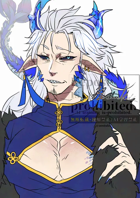 ベリアゴさんにキャラ化してもらったおじ!! 見たまんま描いてみたのと自宅アレンジ
