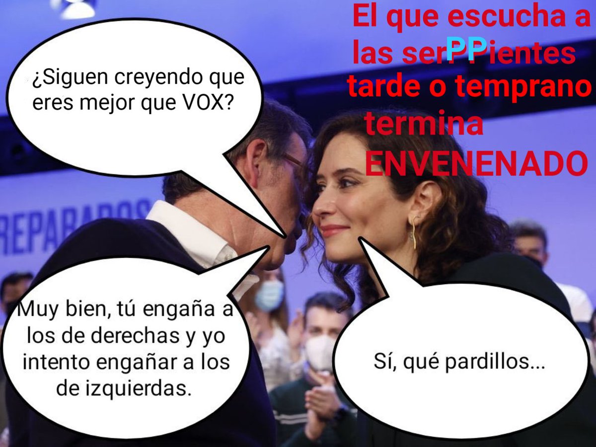 mainghost70's tweet image. Ni un pelo de confianza con los #PPuercos de la #psoeAZUL
El Mazón debería haber dimitido por inútil el primer día por no haber previsto la puñalada trapera de sus socios del #ConsensoProgre.
Pretende zafarse de que lo hubieran seleccionado como #TontoÚtil pero va con &apos;retraso&apos;🤪