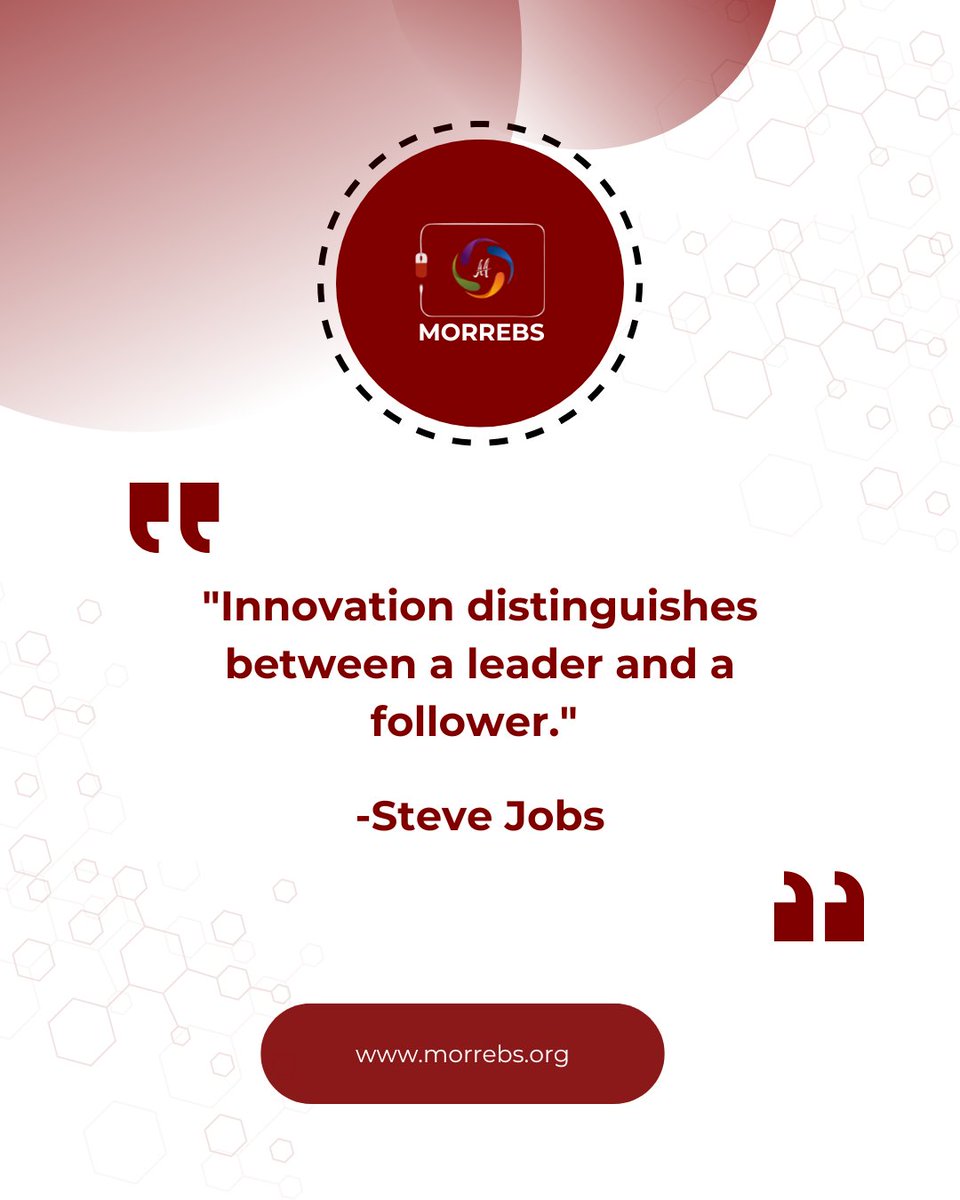 morrebs's tweet photo. If you want to stand out, don’t just follow trends—create them. Are you leading with innovation, or are you waiting for someone else to? 

#MondayMotivation #Morrebs #MorrebsICT #JosTech #Technology #Techies #ICTAcademy #TechEducation https://t.co/eceXNAfLp5