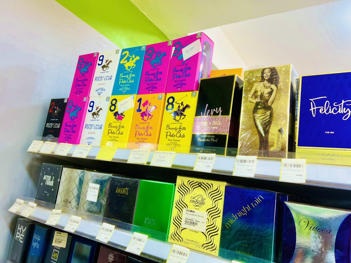 LexorUg's tweet photo. You already look good, now letβs compliment your outfit with a magical scent at our outlets. #lexormart #perfume #confidence https://t.co/pnwxitB4AT