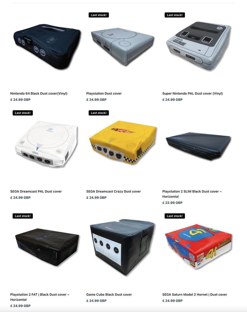 Stock Update: Dust covers &amp; RGB cables back in-stock!