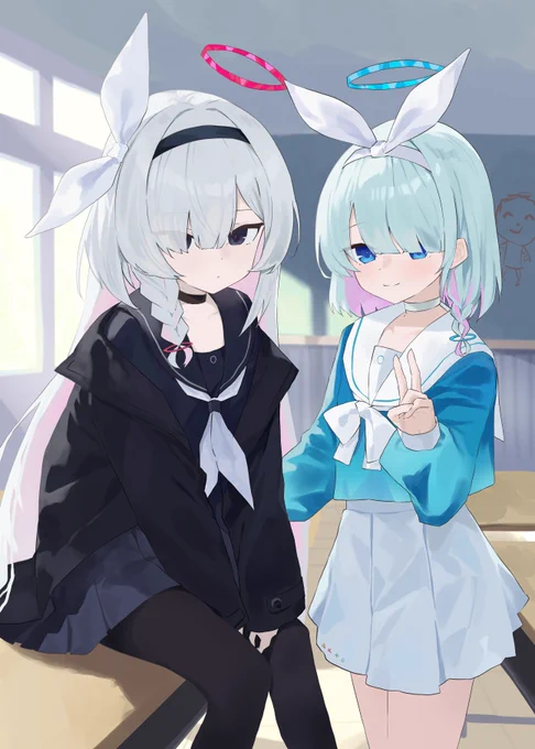 #ブルアカ アロナとプラナ 