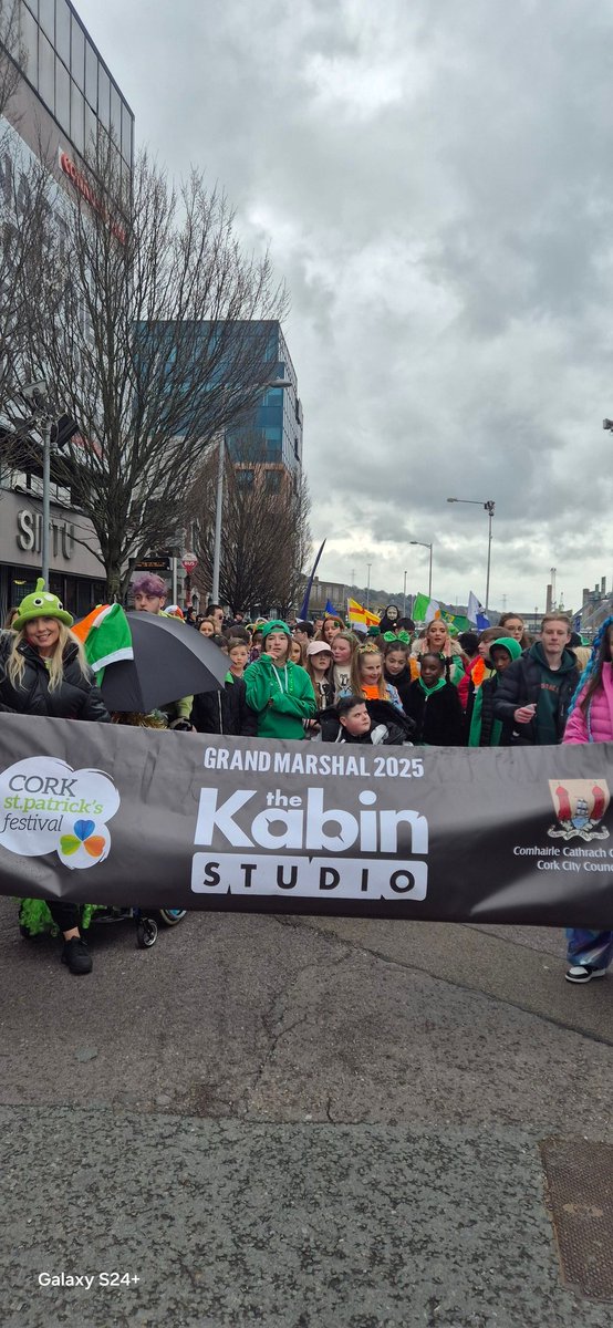 Our Grand Marshal <a href="/thekabinstudio/">The Kabin Studio</a> all set to lead the Parade!

Its begins at 1pm

#LaFheilePadraig