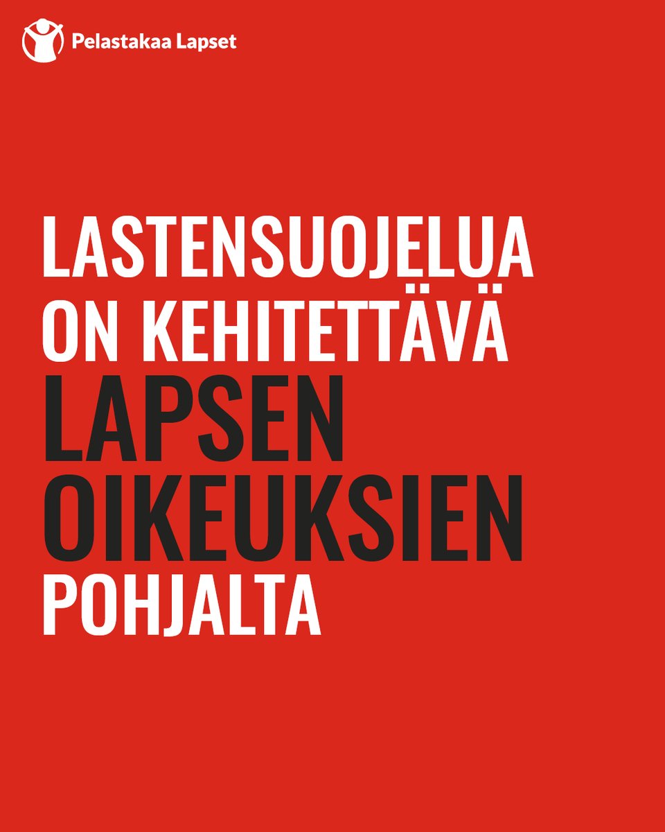📢 Lasten usko tulevaisuuteen on koetuksella – vaadimme hallitukselta huhtikuun puoliväliriihessä päätöksiä, jotka vahvistavat sitä!

Lue kannanotto ⬇️
pelastakaalapset.fi/ajankohtaista/…