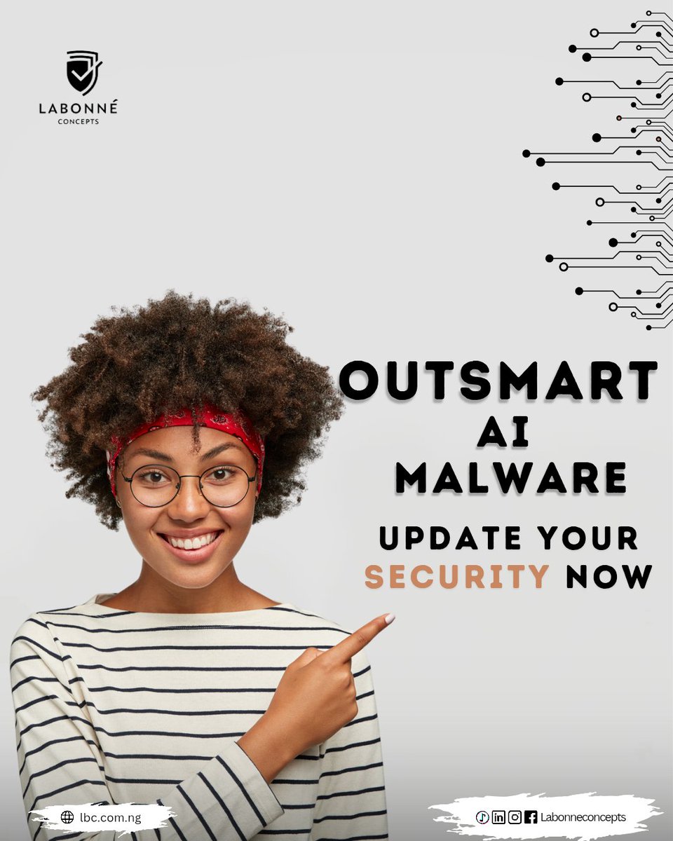 Labonneconcepts's tweet photo. Do you know that hackers are leveraging AI to create sophisticated malware? Don't let them outsmart you! Stay ahead of AI-powered malware by updating your security tools regularly.
#CyberSecurity #AIPoweredMalware #StaySafeOnline #Labonneconcepts https://t.co/I8zuKEiAbk