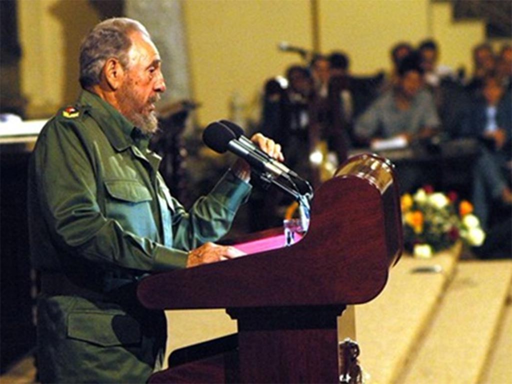 De #FidelPorSiempre
“¡Confíen en Cuba! Cuba no solo está defendiendo allí en aquella trinchera su propia soberanía: nosotros entendemos que desde aquella trinchera estamos defendiendo también los intereses de los demás pueblos de América Latina.”
#SanctiSpíritusEnMarcha