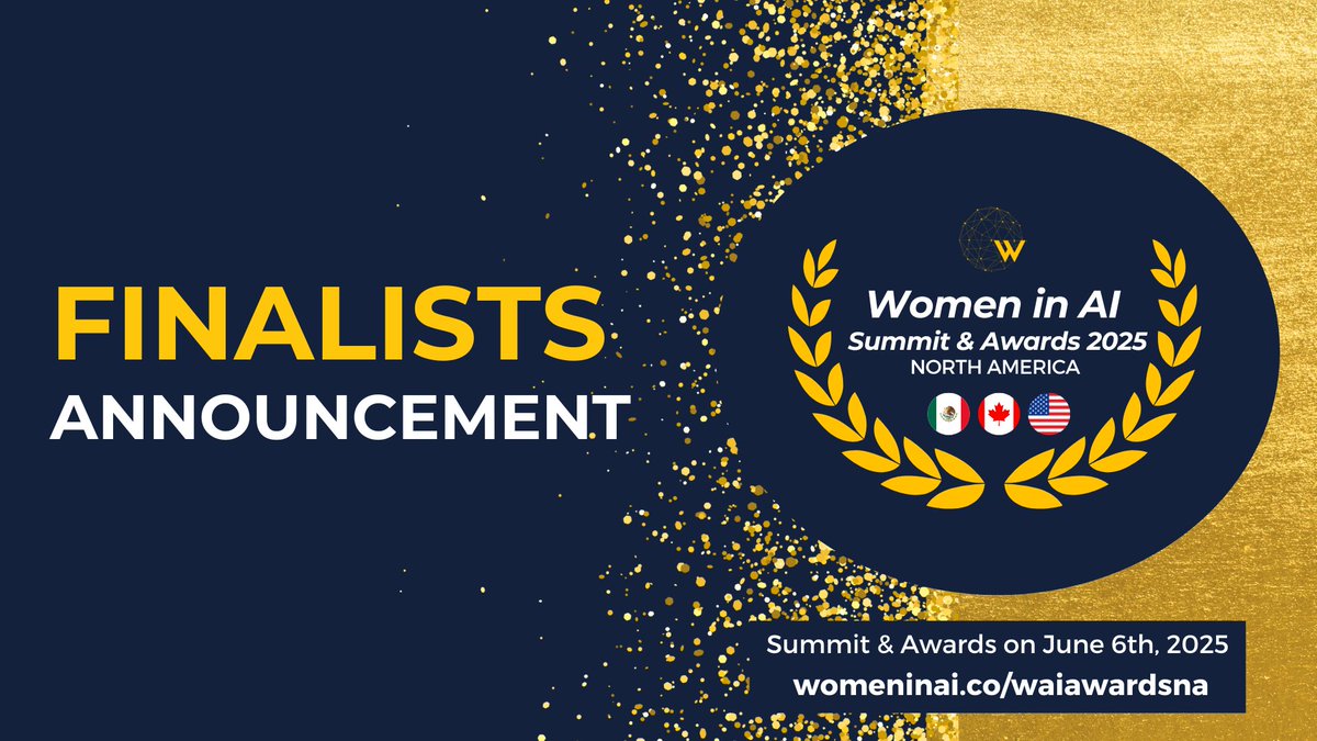 Women in AI Awards NA tweet media