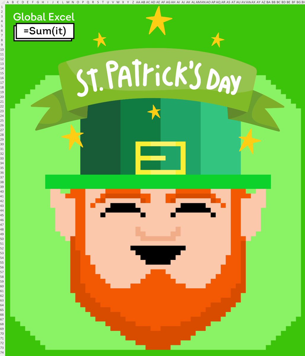 ExcelSummit's tweet photo. All good things come in green, and today is no exceptionโฆ
Happy St. Patrick's Day! ๐ฎ๐ช โ๏ธ ๐
#stpatricksday #excel #globalexcelsummit https://t.co/u82re8vcit