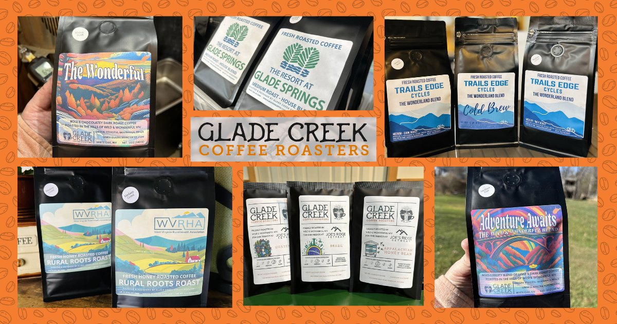 Positively West Virginia (@positivelywv_) on Twitter photo At Glade Creek Coffee Roasters, every bean is carefully roasted to perfection by this family-owned business in Daniels, WV. From bold and rich to smooth and mellow, their handcrafted coffee is made for those who appreciate quality in every cup. đâ
gladecreekcoffee.com/?srsltid=AfmBO⌠At Glade Creek Coffee Roasters, every bean is carefully roasted to perfection by this family-owned business in Daniels, WV. From bold and rich to smooth and mellow, their handcrafted coffee is made for those who appreciate quality in every cup. đâ
gladecreekcoffee.com/?srsltid=AfmBOâŚ