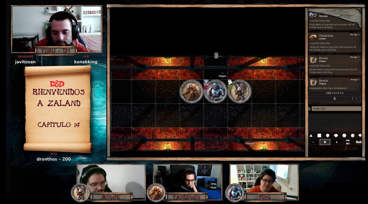 Casi morimos otra vez en Zaland jajaja
#twitch #dungeonsanddragons #dnd5e #campaña #rol