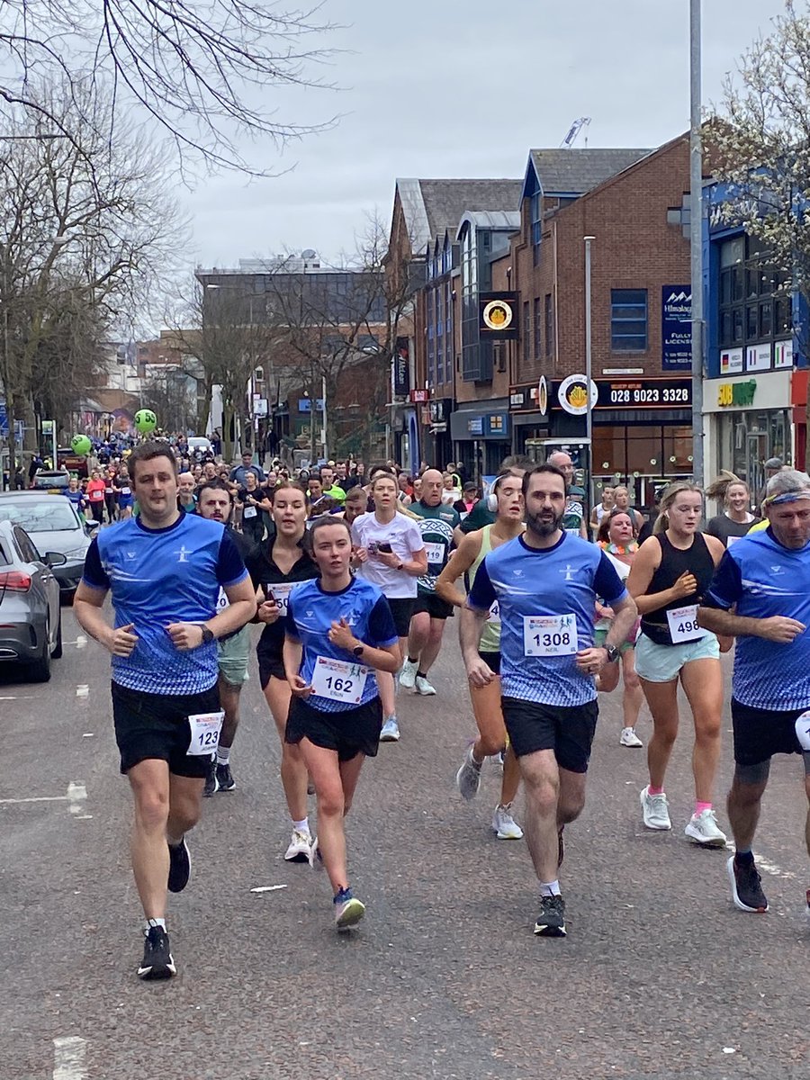 Well done <a href="/newbelfast/">Máirtín Ó Muilleoir</a> <a href="/aislingevents/">Aisling Events</a> on another amazing #Craic10k today. We were all either running or cheering everyone on today. Proud to have been a small part of the event since the very first one 11 years ago. Congratulations to everyone running today 🌟☘️