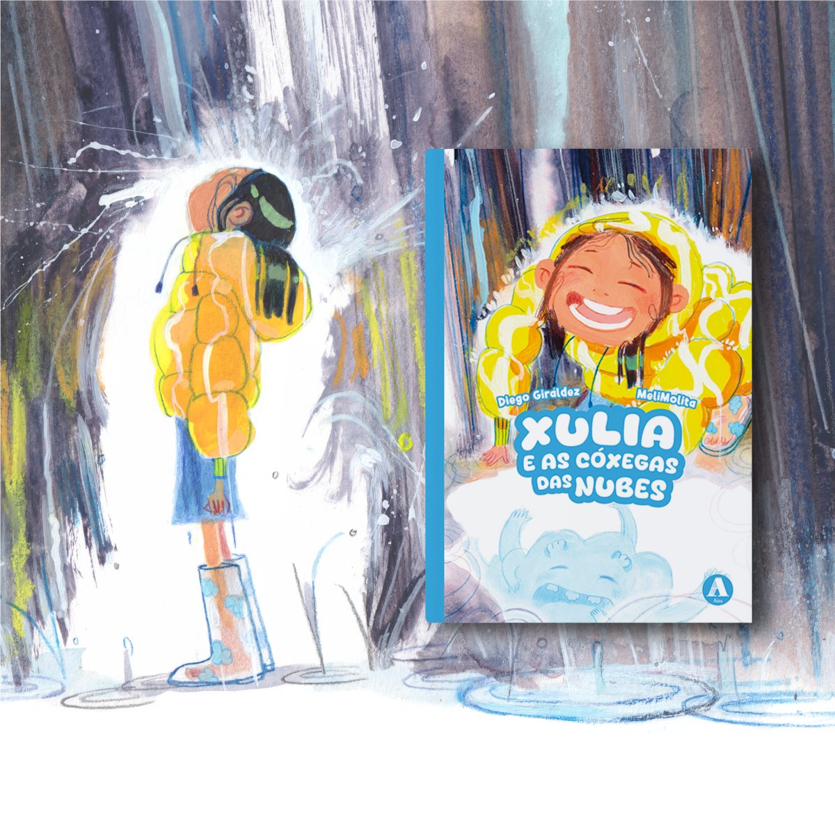 Unha das sensacións do álbum ilustrado da tempada. Diego Giráldez &amp; MeliMolita crearon unha aventura tenra e inesquecible
Este e todos os libros de Aira pódelos comprar nas mellores librarías e tamén na nosa web
airaeditorial.gal/selo-aira/178-…