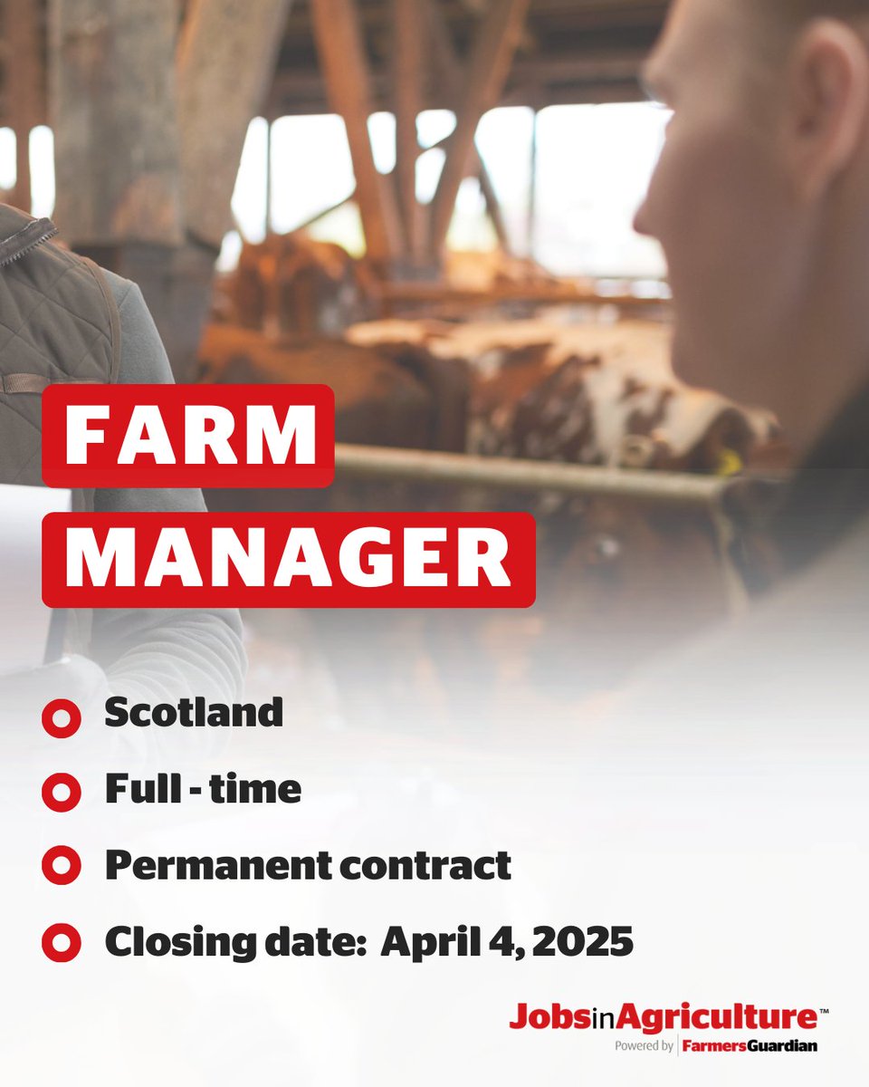 Jobs_In_Ag's tweet photo. There's still time to apply for exciting roles in the agricultural industry! 📢

Browse and apply today⬇️
https://t.co/s0GfInkPJK

#hiring #agriculture #opportunities https://t.co/vpke7YvtEG