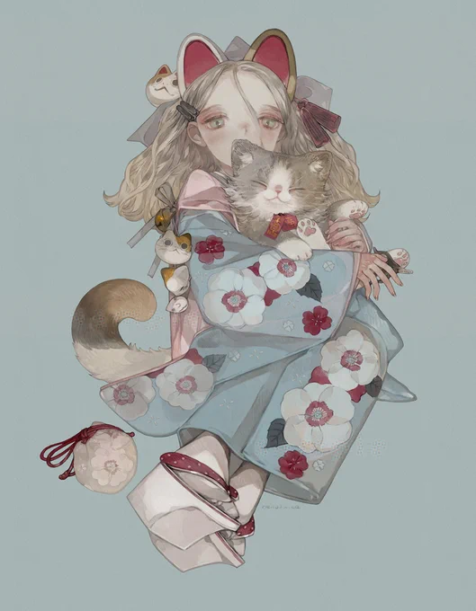 招猫 