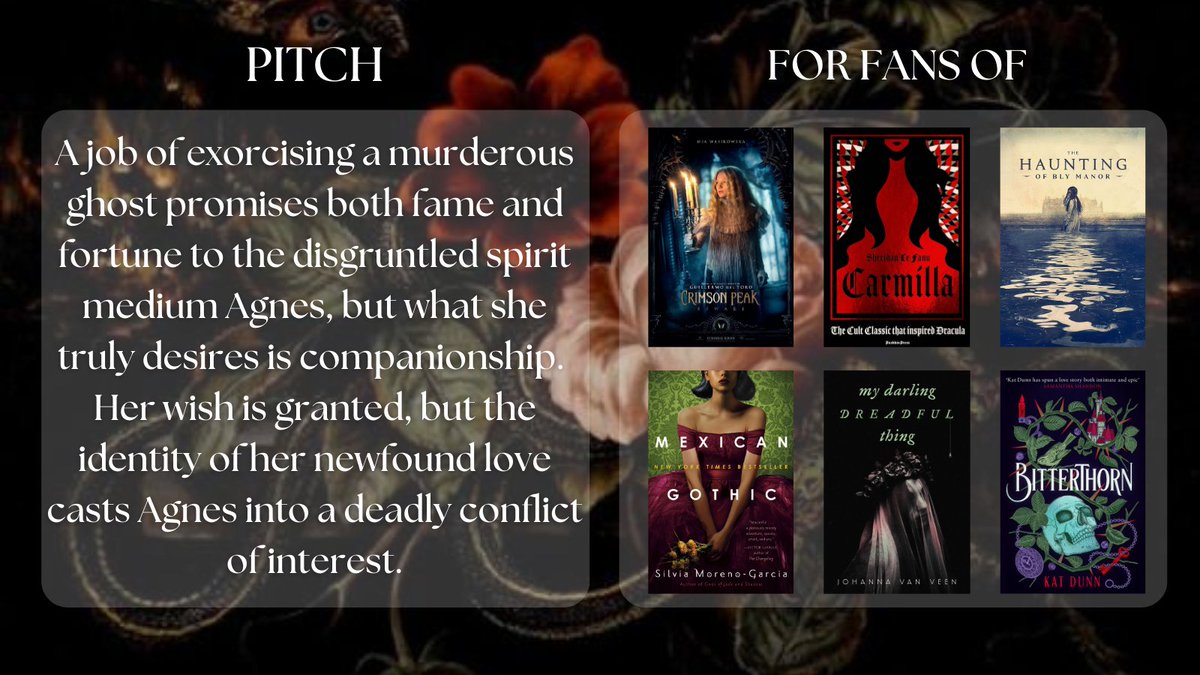 WriterLilly's tweet image. An #agentguide for my #amquerying novel, SHRIKE'S EYRIE, a sapphic gothic horrormance. 
In this haunted house we support women's rights and women's wrongs. Be gay, eat the rich.
 #PopUpPitA #LuckyPit #horror #gothic #lgbtqi