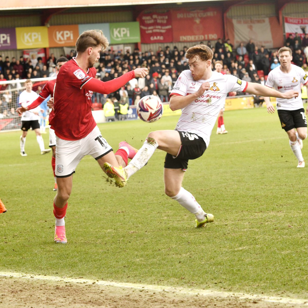 Plenty of commitment on Saturday <a href="/crewealexfc/">Crewe Alexandra</a> <a href="/ThePeterMorse/">Peter Morse</a>