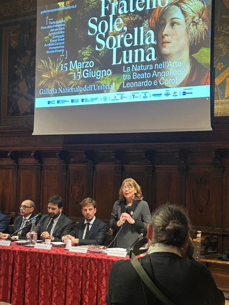 E' stato un onore porgere il saluto a nome del Comitato di San Francesco 1226 2026.Ringrazio Davide Rondoni, Presidente del comitato, il direttore dei musei nazionali di Perugia, Costantino d’Orazio, e  le dottoresse Veruska Picchiarelli e Carla Scagliosi.