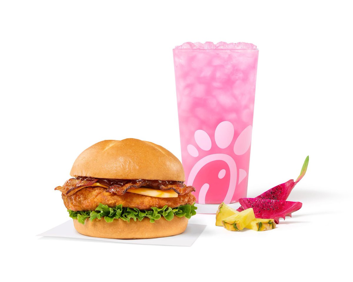 Today is your lucky day! 🍀 Tropical and smoky flavors await. Try our seasonal delicious Smokehouse BBQ Sandwich (available in original, spicy &amp; grilled) and Pineapple Dragonfruit drinks.

We can’t wait for you to try our newest seasonal treats and let us know what you think!