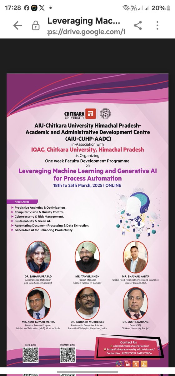 sahanaprasad14's tweet photo. #resourceperson 
#onlinetrainer 
#appliedstatistician
#datasciencetrainer https://t.co/qlt75Ec9Xa
