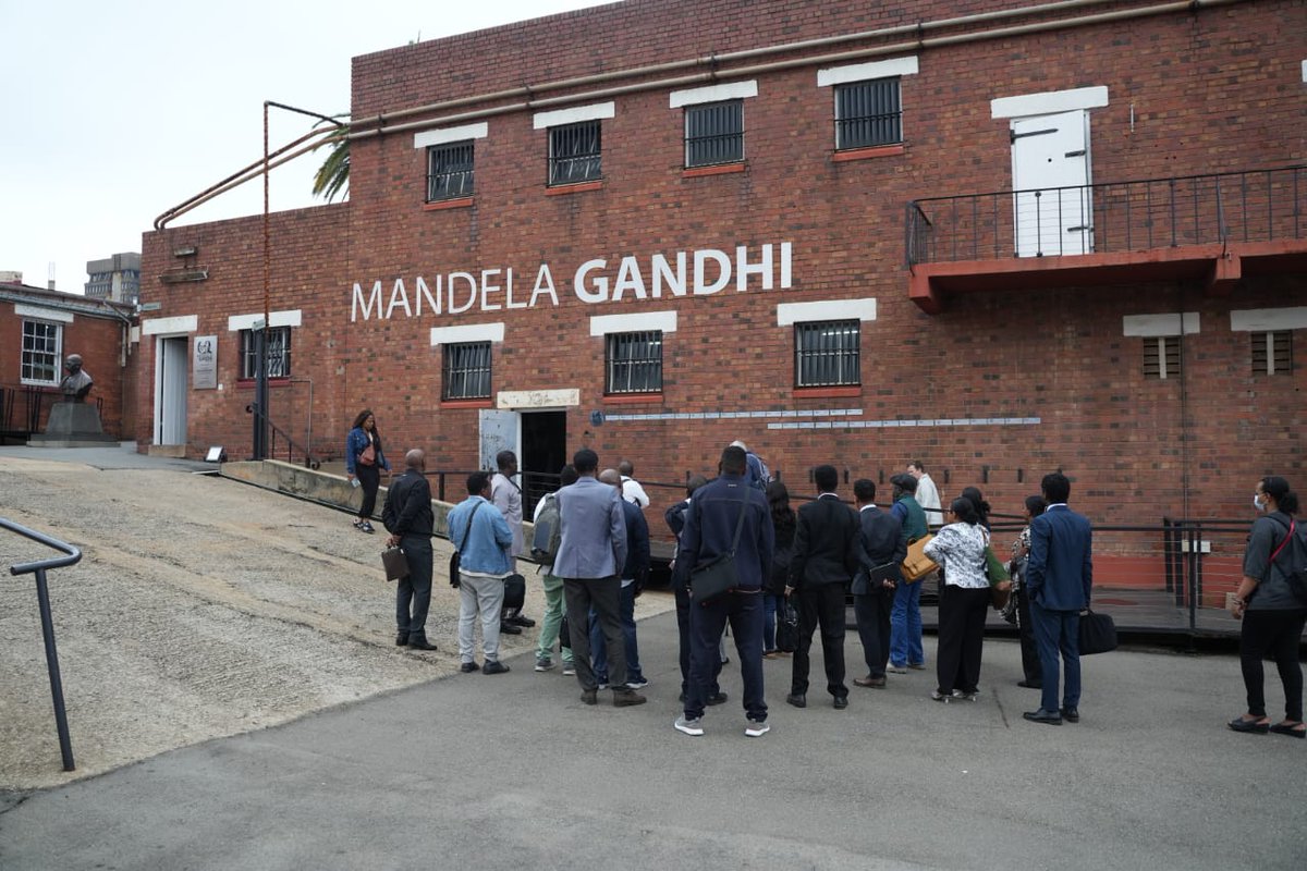 ChasiehN's tweet image. A study tour on #TransitionalJustice (TJ), led by @MinistryOfJustice, @AFSC, & @ISS, is underway in Johannesburg and Pretoria, South Africa (March 16-20, 2025). After arriving yesterday, we began today, with a visit to the Women’s Jail at Constitution Hill in Johannesburg.