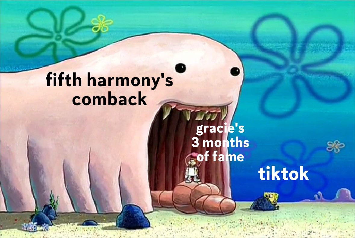 LizzosChart's tweet image. ONCE FIFTH HARMONY COMES BACK… GRACIE IS OVER 😂😂#logoutyaphone 😂