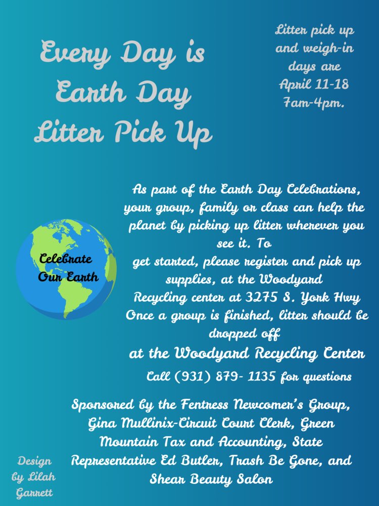 Every Day is Earth Day Litter Pick UP fentressboe.com/o/fcs/article/…