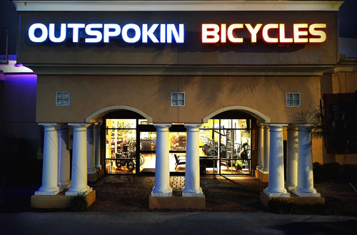 🛒 Looking for a great selection of bikes and accessories? Visit Outspokin Bicycles for top-quality products and expert service. Let's get you riding! 🚴‍♀️ #BikeAccessories #CyclingGear #ShopLocal
