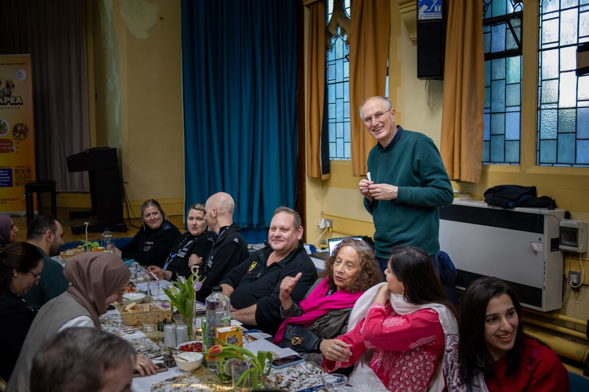 DialogueSociety's tweet photo. ✨ Voices in Unity: Ramadan Iftar in Sutton ✨
A night of dialogue, culture & connection at Trinity Church Sutton! 🌟 Grateful for inspiring guests, soulful music & interactive fun. Special thanks to our volunteers & supporters for making it unforgettable! 💙 #VoicesInUnity https://t.co/L22yzFbPsR