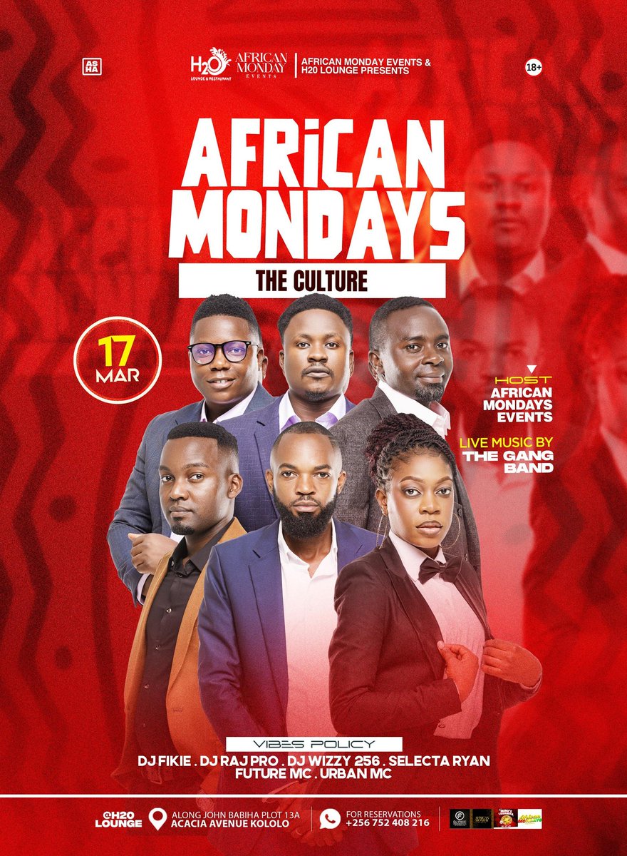 thegangband's tweet photo. Tonight's plot π
#Africanmonday https://t.co/Xc5jcGZywc