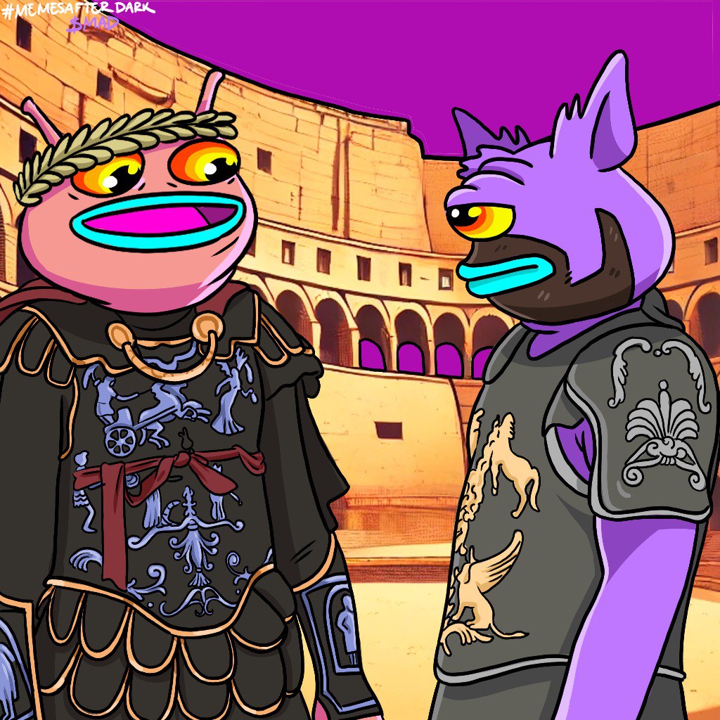 madcoinvip's tweet image. My name is $MADimus decimus meridius

#memesafterdark #solana #madcoin