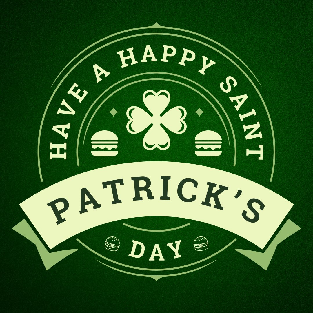 BurgerFest's tweet photo. Happy St. Patrick’s Day! https://t.co/wKcwHJnguI