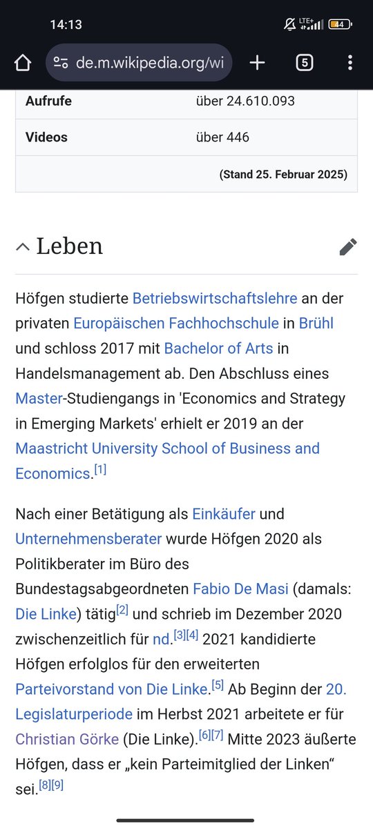 lxrs_e's tweet photo. @Storch_i @ARD_Presseclub @SturmDaniel @Tagesspiegel @MauriceHoefgen Weils nicht mehr so ist. Zumindest laut Wikipedia und eigenen Angaben https://t.co/kea052JQph