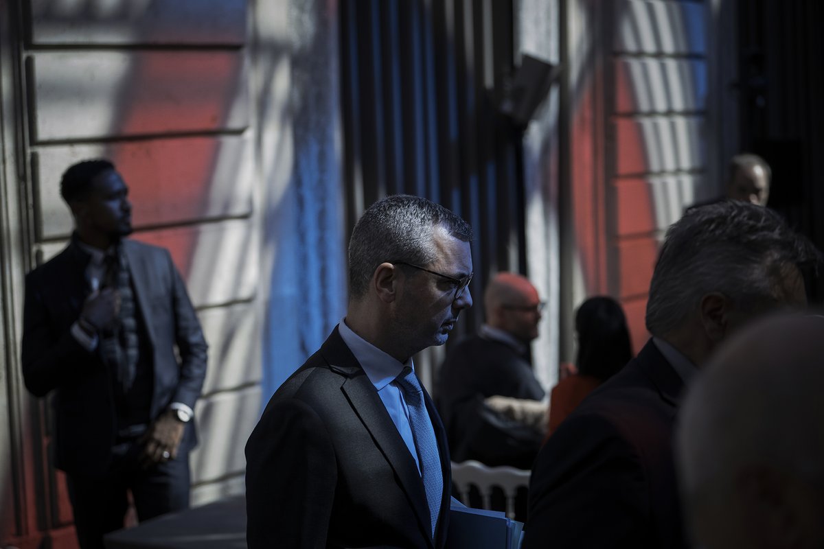 France's President Emmanuel Macron and Canada's newly appointed Prime Minister Mark Carney during a joint statement at the Elysee presidential palace in Paris on March 17, 2025. Photo by Eliot Blondet / ABACAPRESS.COM