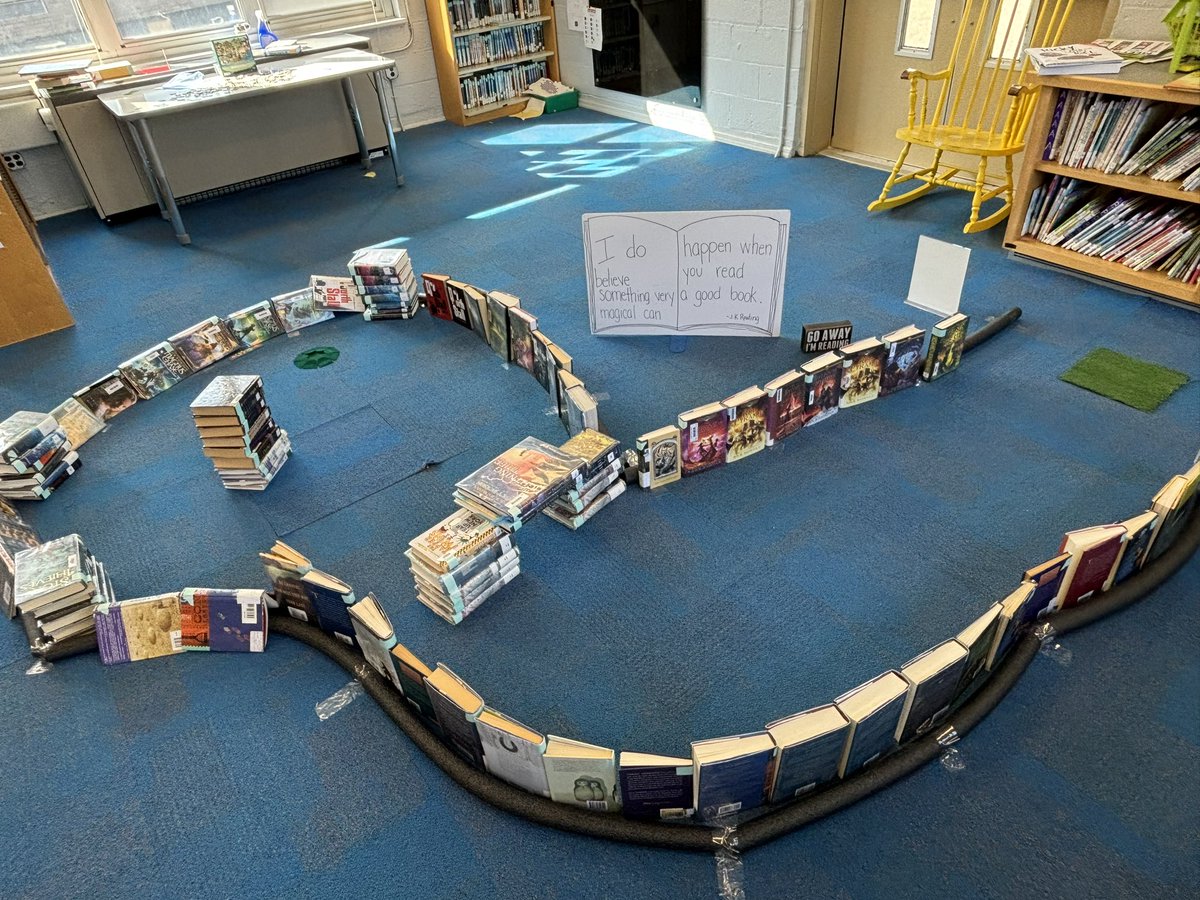 MrsHusstege's tweet image. Our month of reading continues with our 3rd annual @LincolnWPS Library mini golf! All this week we are celebrating our love of all things reading and trying our luck at bookish golf! Huge thanks to the parents who helped set up Friday! #LibraryMiniGolf @wyckoffschools